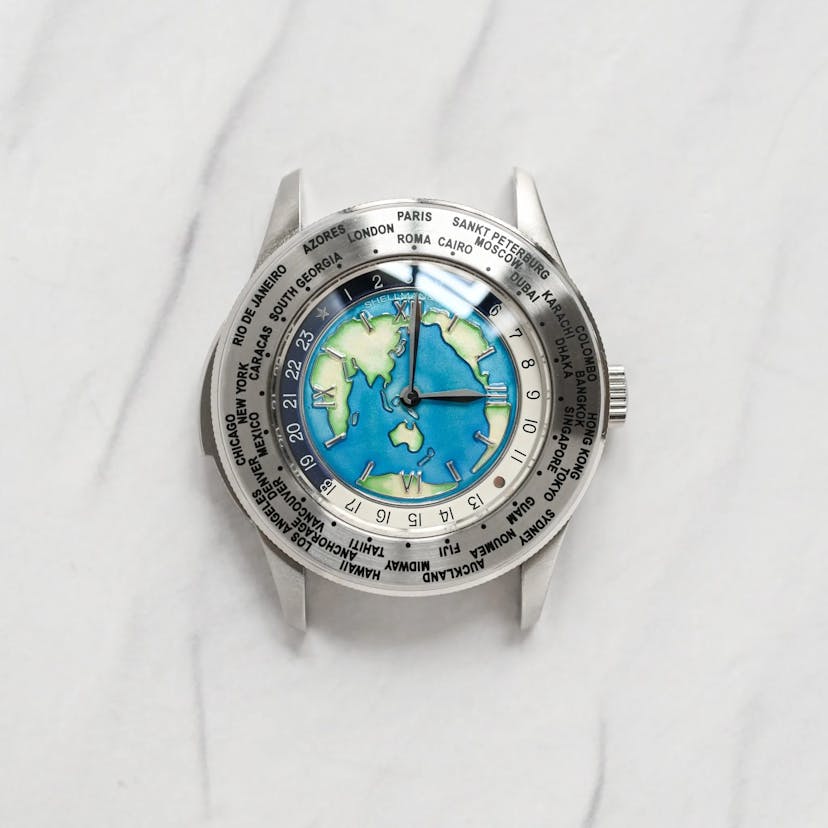 2003 Shellman "World Time Minute Repeater Cloisonné Dial"